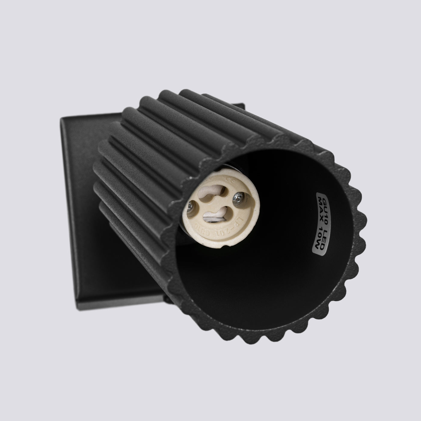 Wandleuchte "KARBON" – Wandleuchte in Schwarz | Dexity Lichtdesign