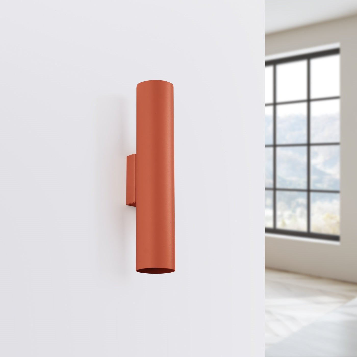 Wandleuchte "LAGOS 2" – Wandleuchte in Roter Ocker | Dexity Lichtdesign