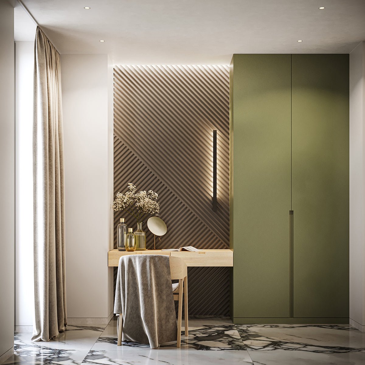 Wandleuchte "LAHTI S" 4000K – Wandleuchte in Schwarz | Dexity Lichtdesign