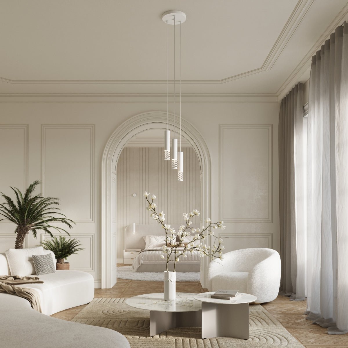 Wandleuchte "LAMI" – Wandleuchte in Weiß | Dexity Lichtdesign