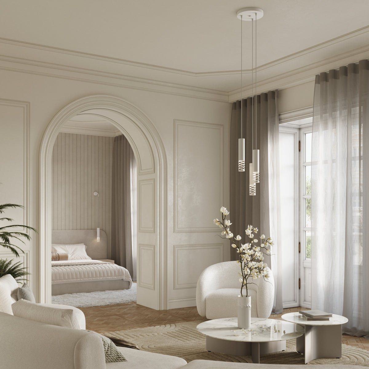 Wandleuchte "LAMI" – Wandleuchte in Weiß | Dexity Lichtdesign