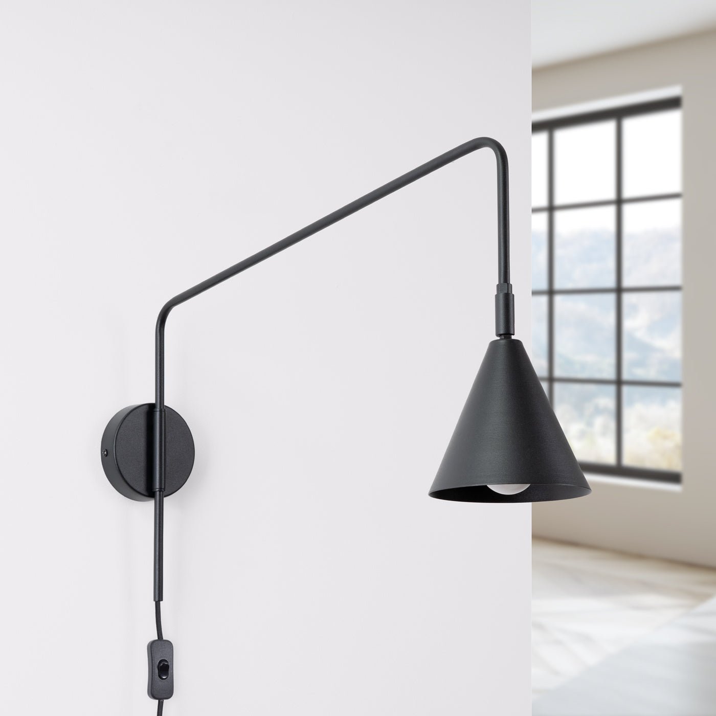 Wandleuchte „Nox“ – Wandlampen in Schwarz | Dexity Lichtdesign