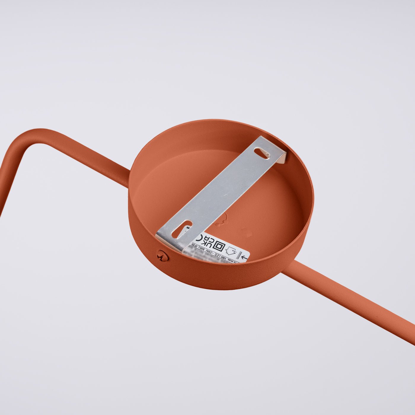 Wandleuchte „Nox“ – Wandlampen in Roter Ocker | Dexity Lichtdesign