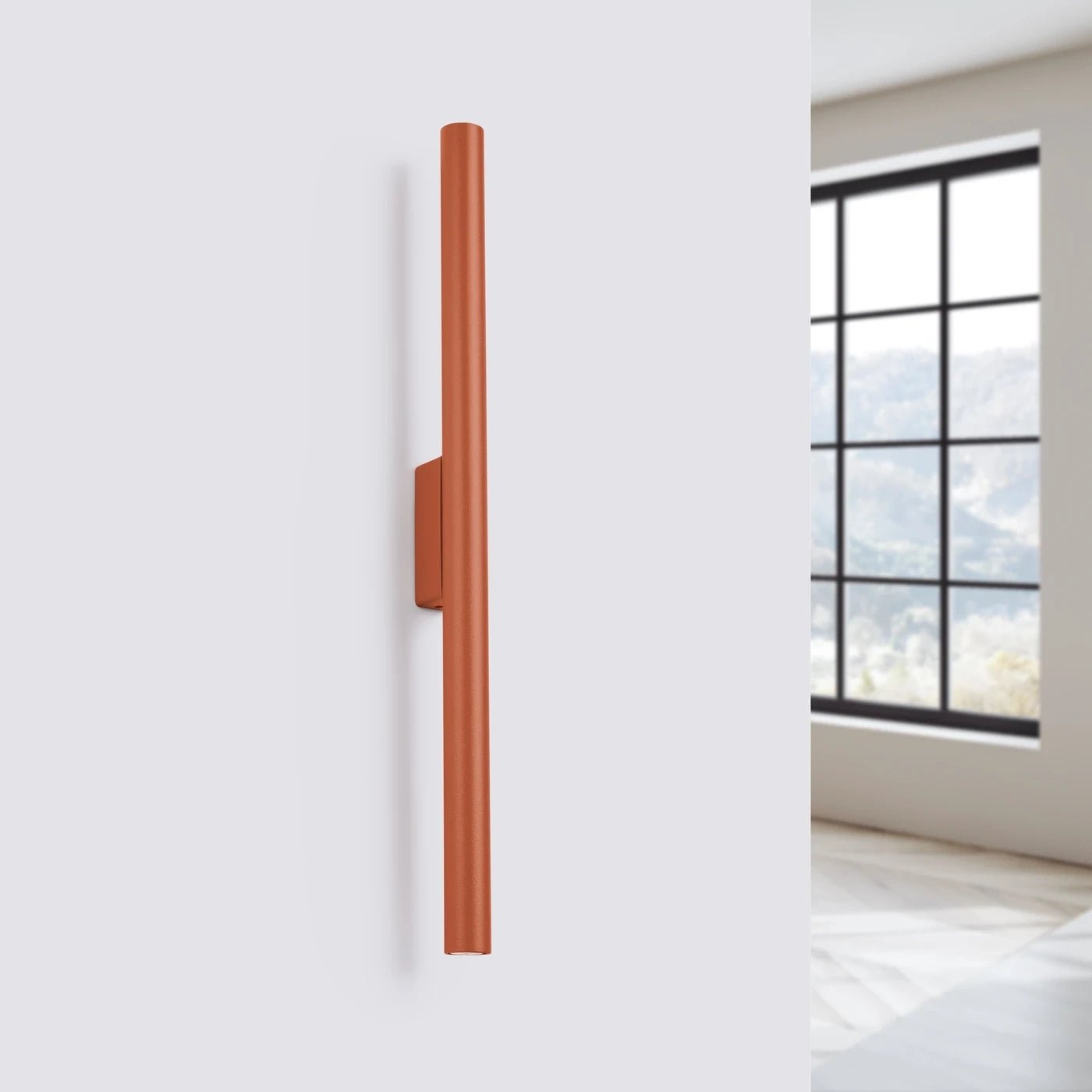 Wandleuchte "PASTELO 2" – Wandleuchte in Roter Ocker | Dexity Lichtdesign