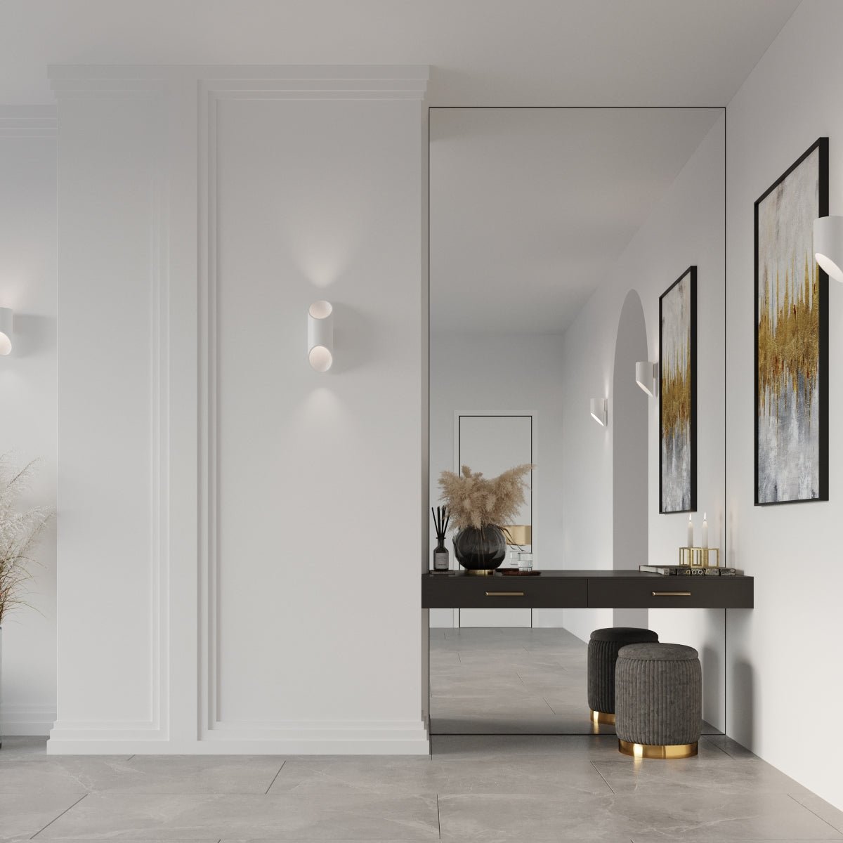 Wandleuchte „Penne 20“ – Wandlampen in Weiß | Dexity Lichtdesign