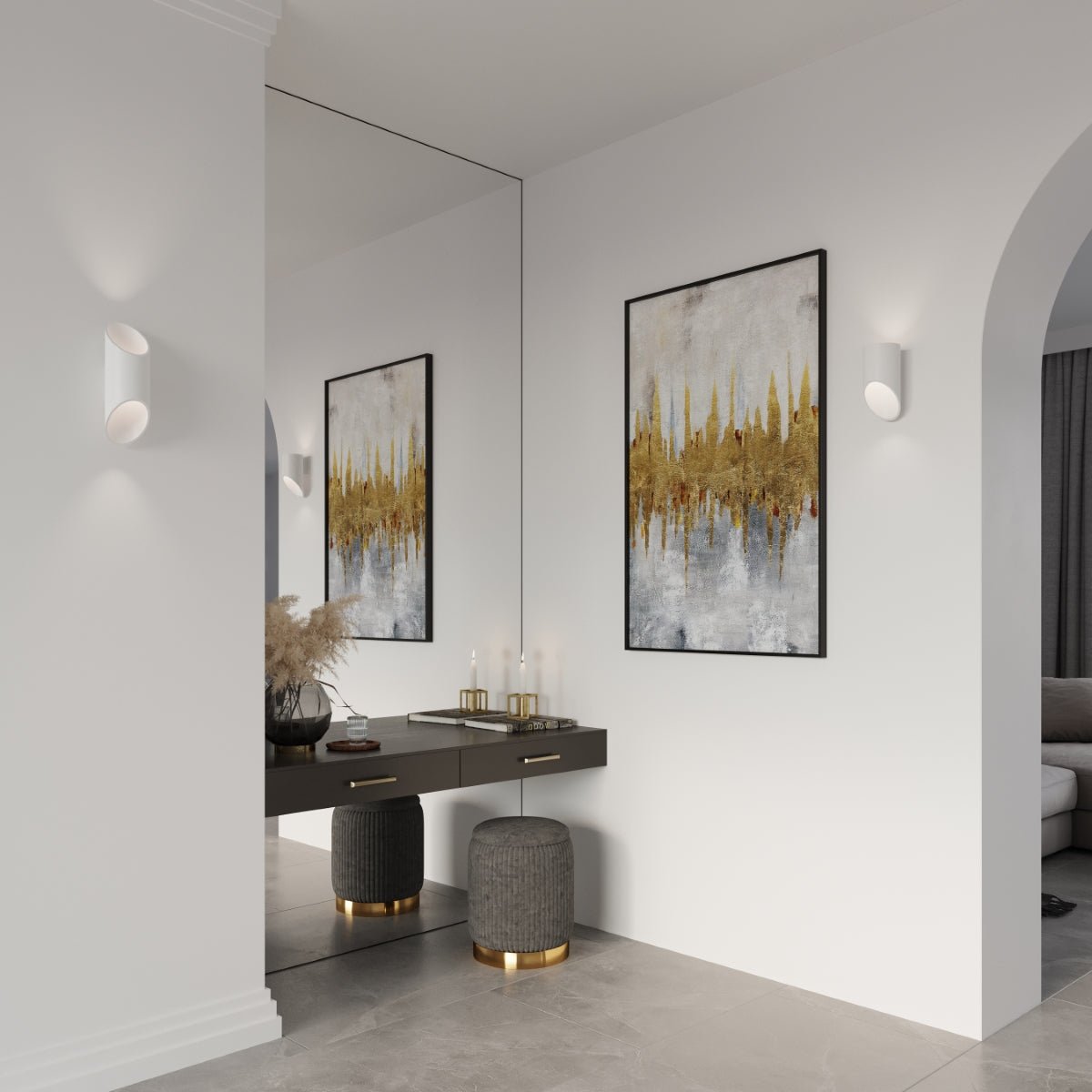 Wandleuchte „Penne 20“ – Wandlampen in Weiß | Dexity Lichtdesign