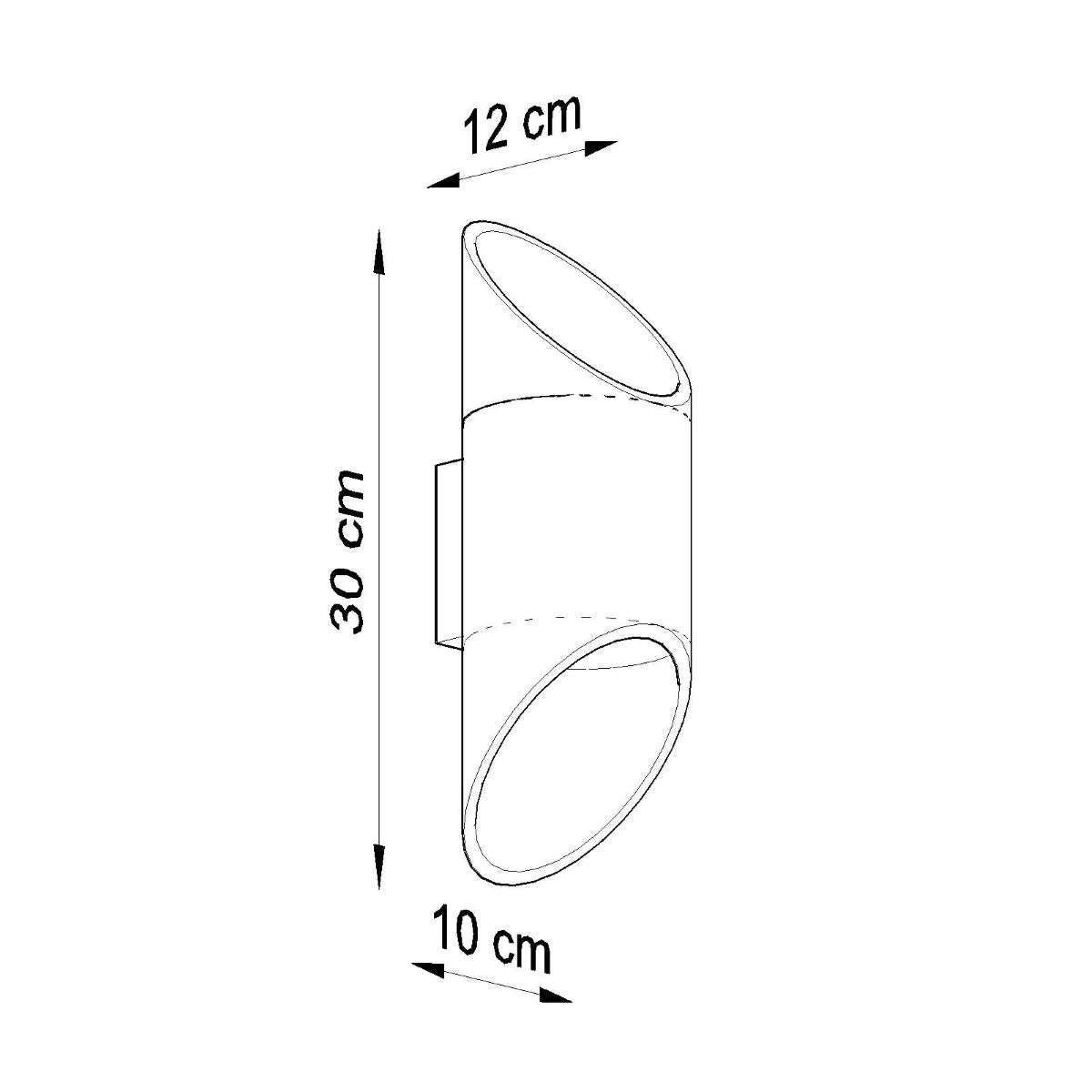 Wandleuchte „Penne 30“ – Wandlampen in Weiß | Dexity Lichtdesign