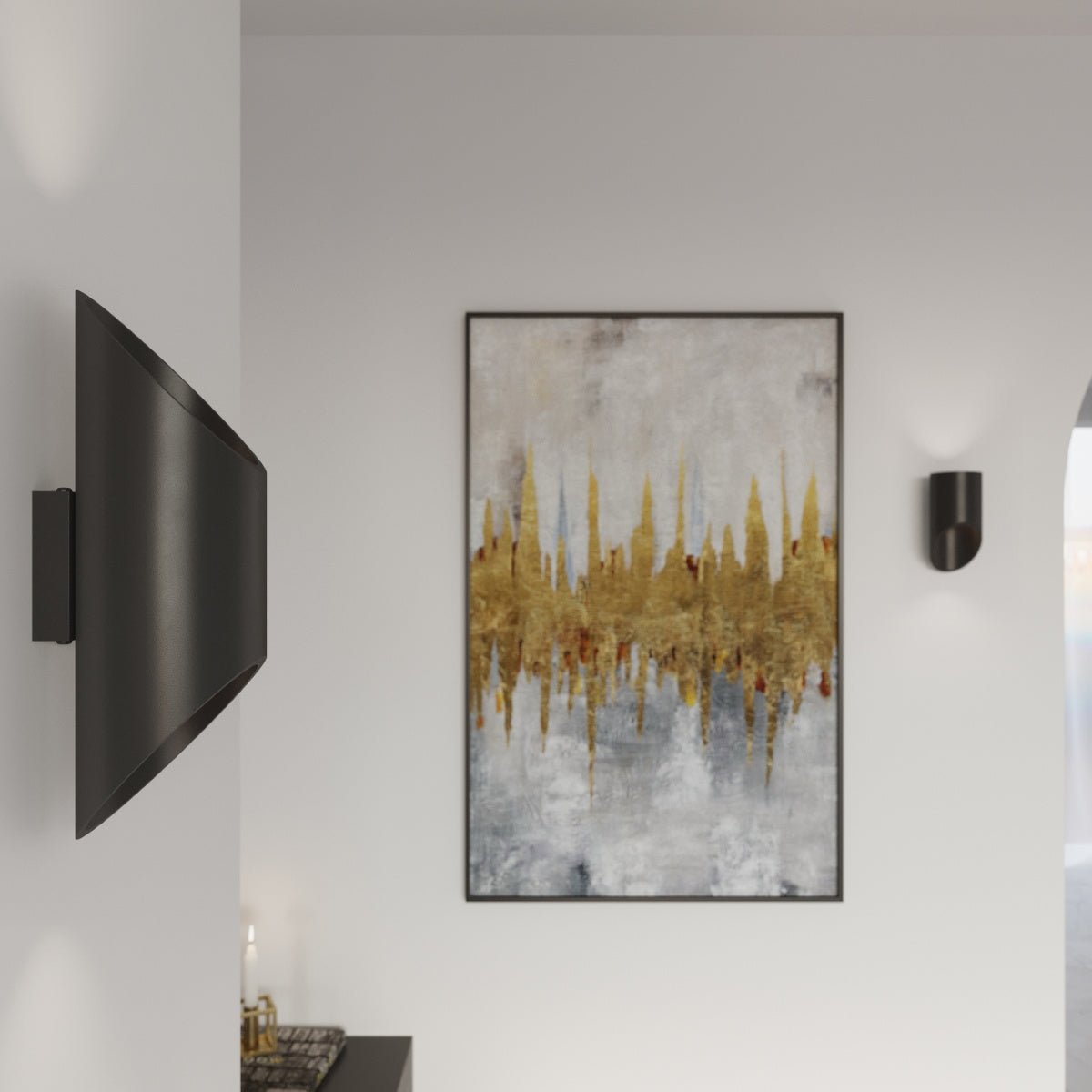 Wandleuchte „Penne 30“ – Wandlampen in Schwarz | Dexity Lichtdesign