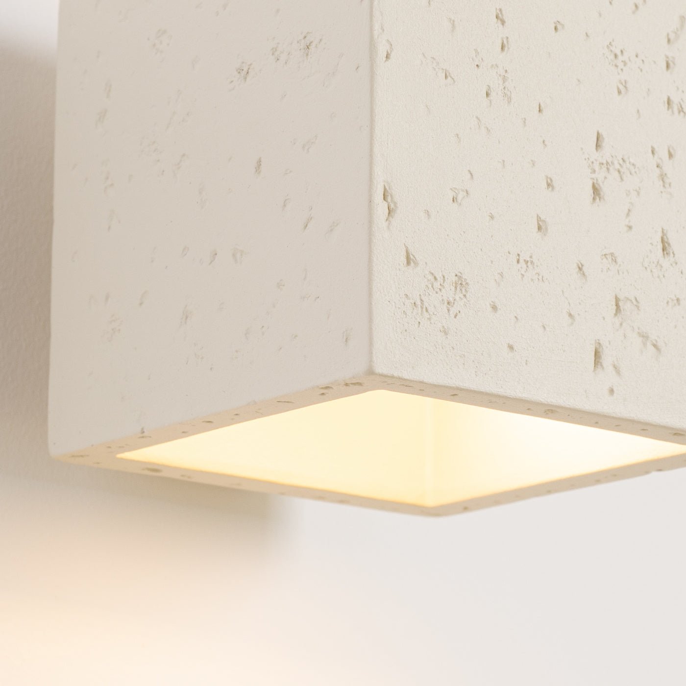 Wandleuchte "QUAD" – in Beige | Dexity Lichtdesign
