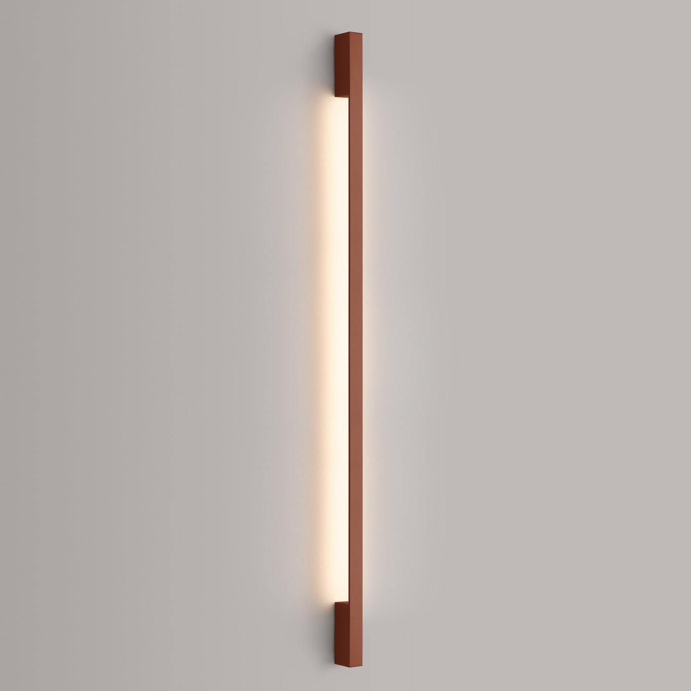 Wandleuchte "SAPPO 150" 3000K – Wandleuchte in Roter Ocker | Dexity Lichtdesign