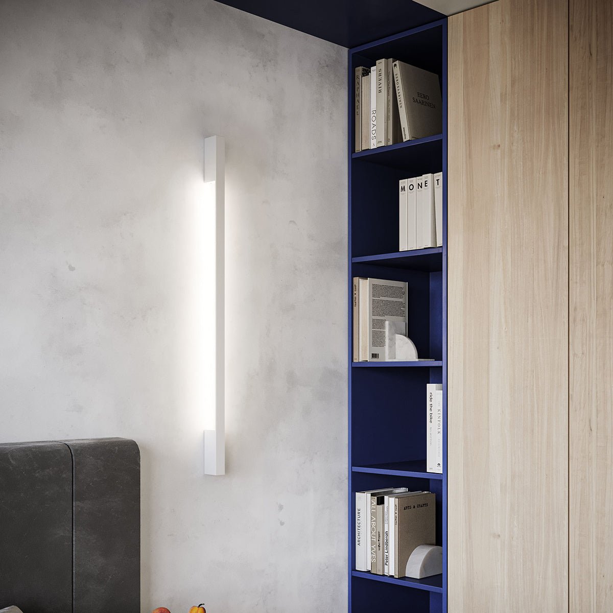 Wandleuchte "SAPPO L" 3000K – Wandleuchte in Weiß | Dexity Lichtdesign