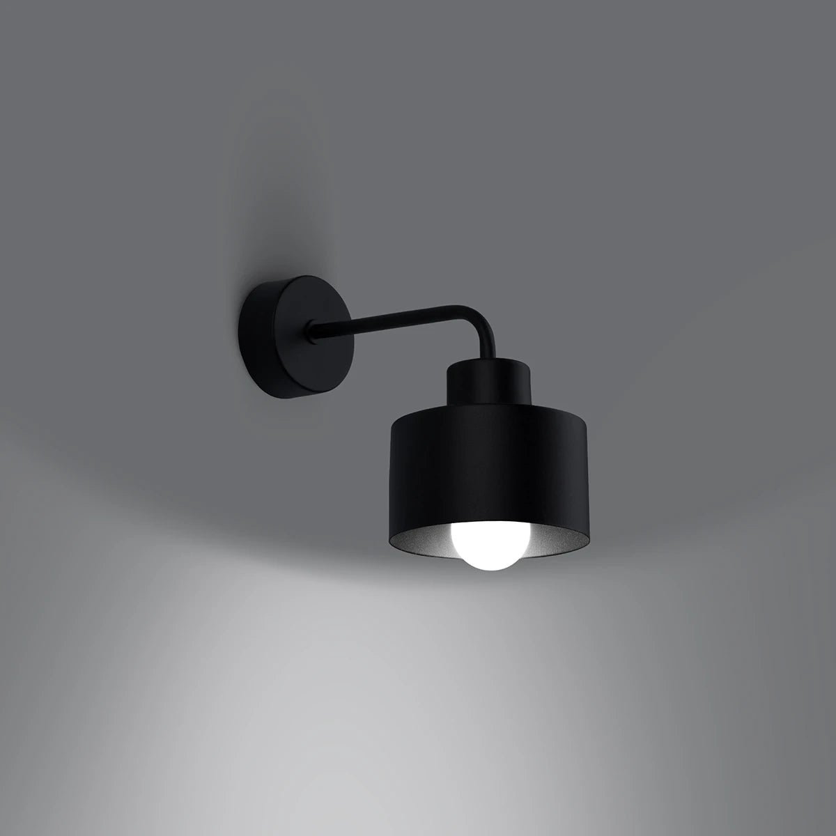 Wandleuchte "SAVAR 1" – Wandlampen in Schwarz | Dexity Lichtdesign