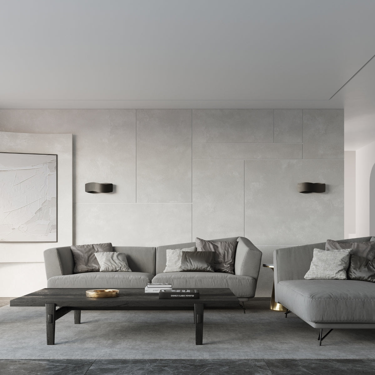 Wandleuchte "TILA 40" – Wandlampen in Schwarz | Dexity Lichtdesign