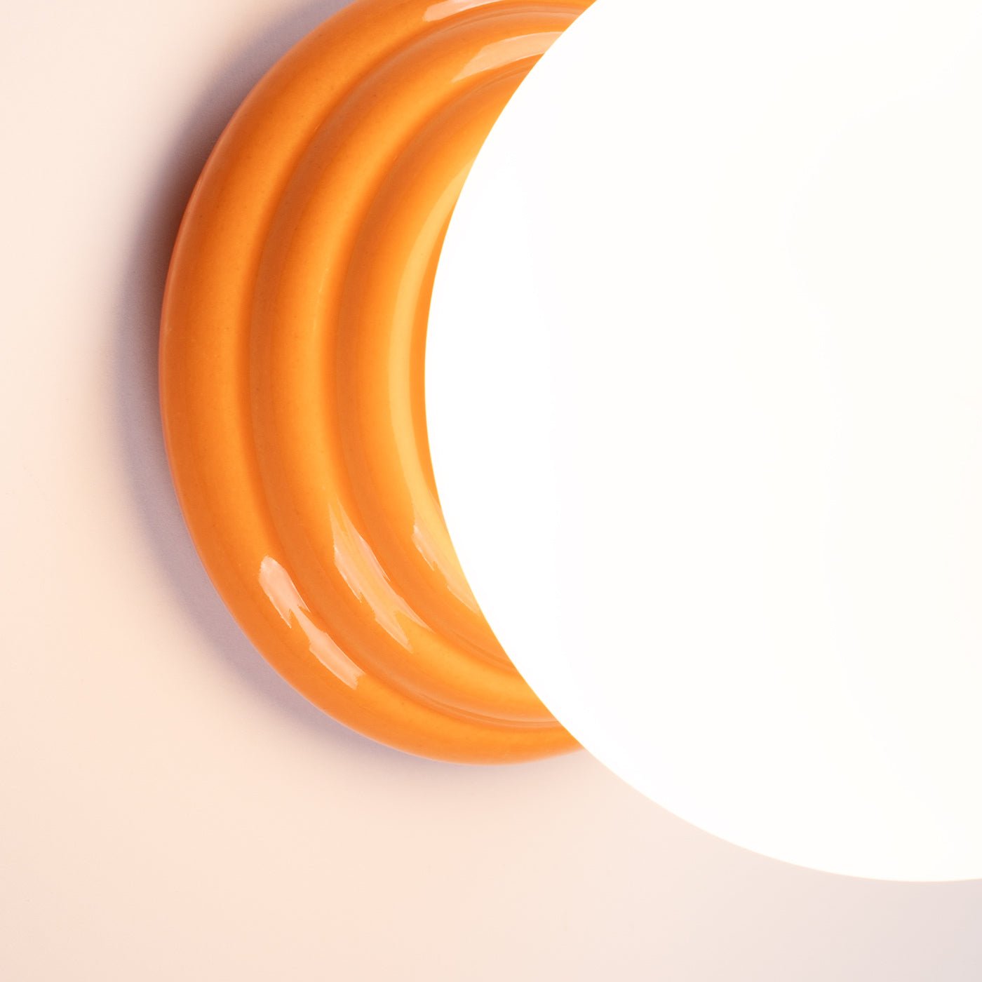 Wandleuchte "ZORI" IP44 – in Orange | Dexity Lichtdesign