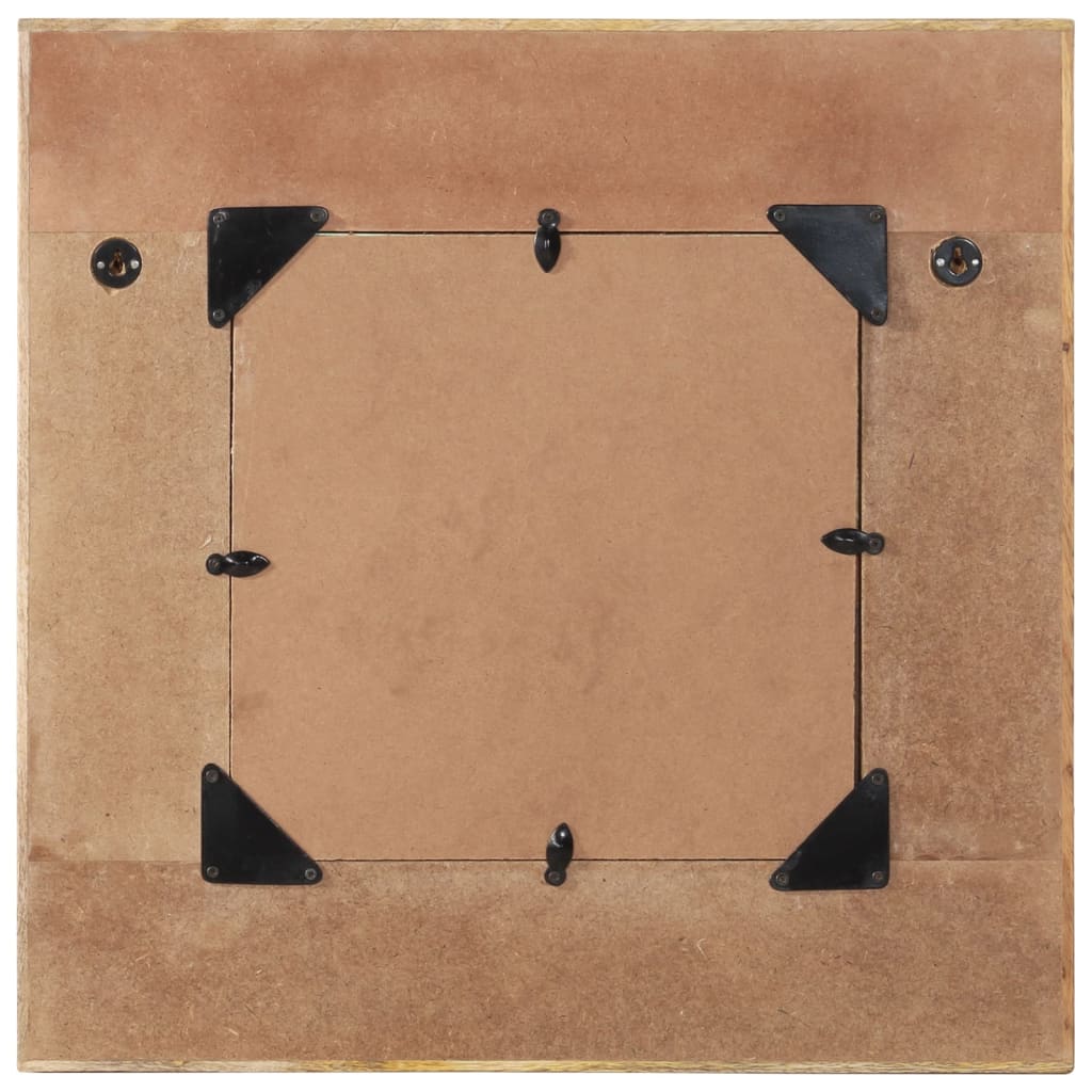 Recycelter Wandspiegel 60x60 cm