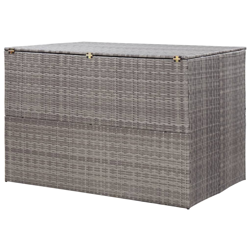 Garten-Auflagenbox Grau 150x100x100 cm
