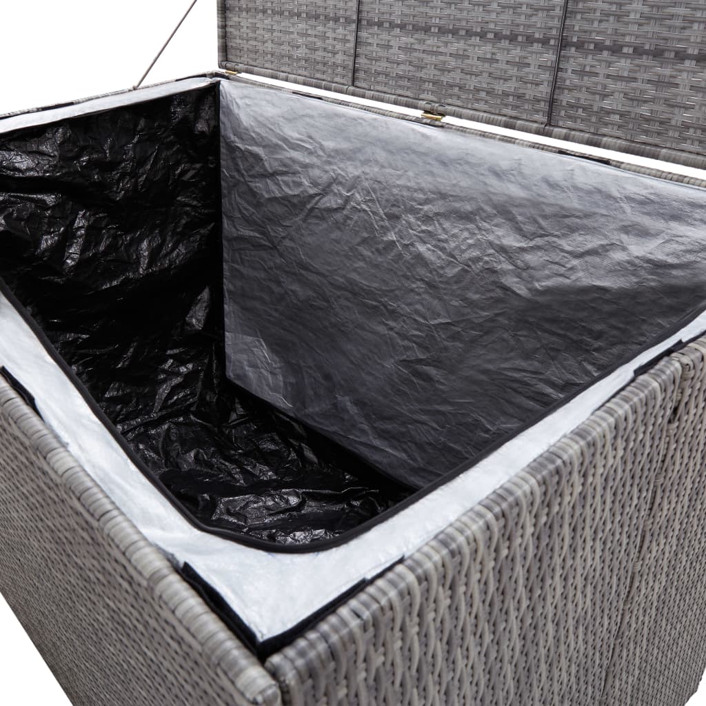 Garten-Auflagenbox Grau 150x100x100 cm