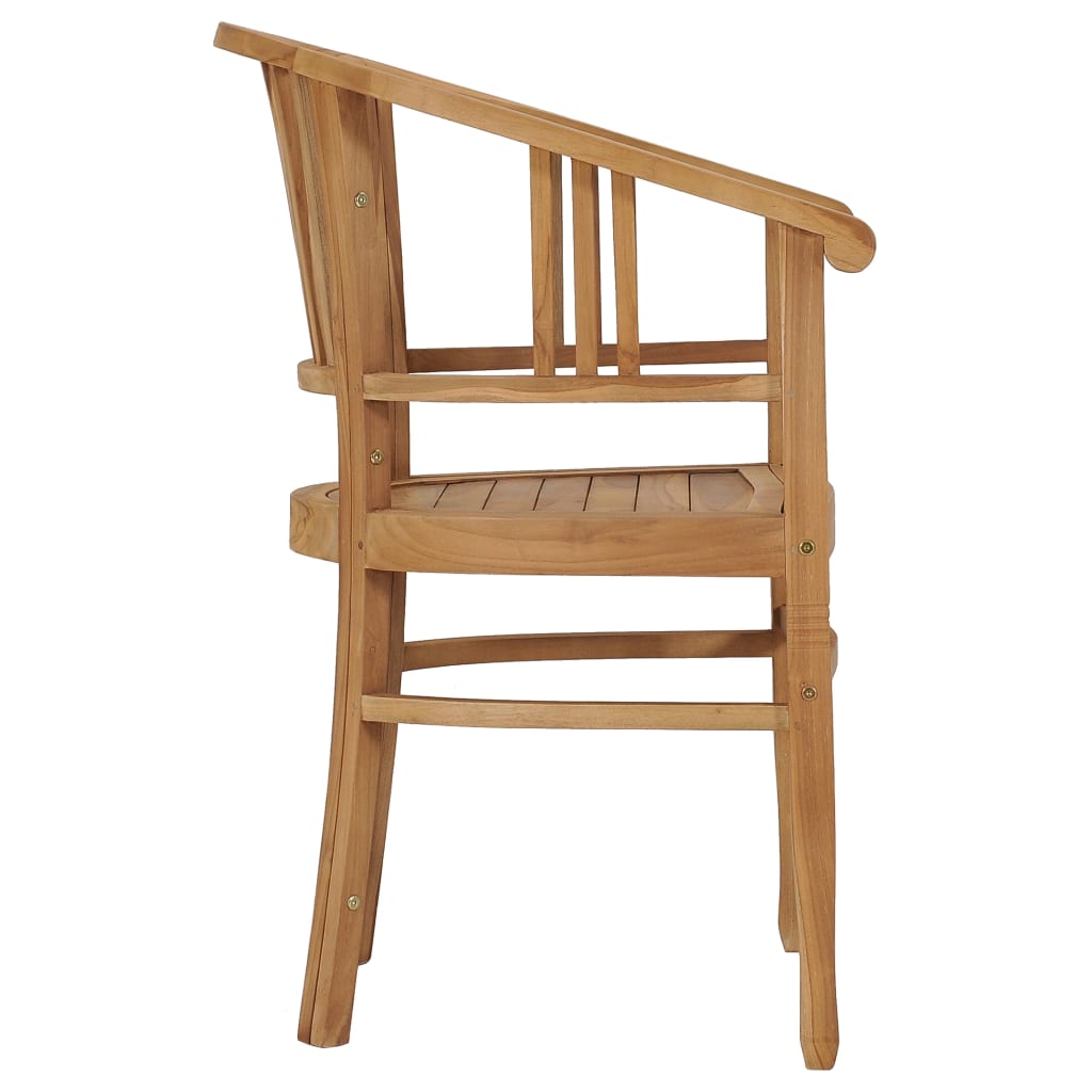 Gartenstuhl Teakholz 50 cm