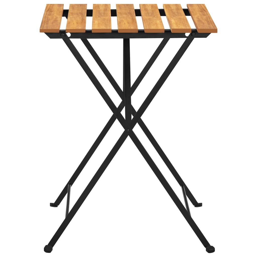 3-tlg. Bistro-Set Akazienholz