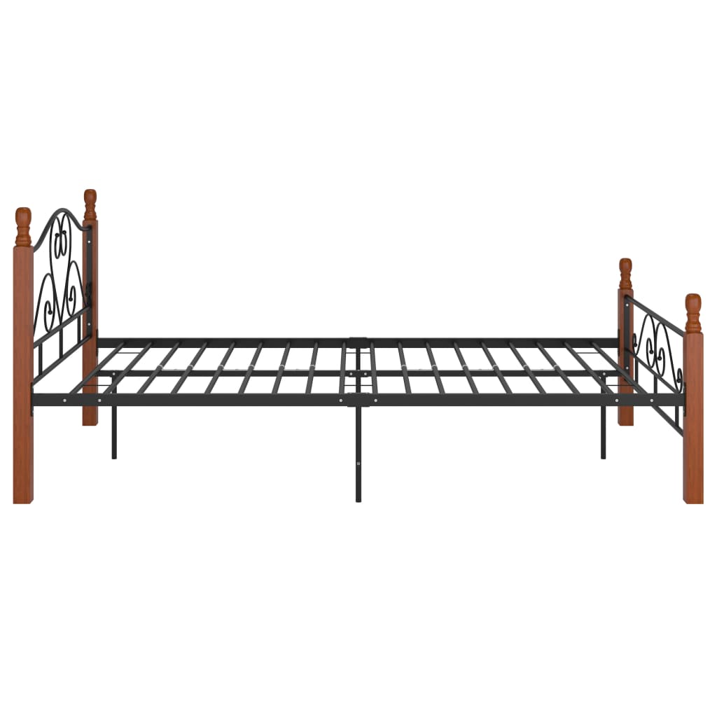Bettgestell Schwarz 120x200 cm