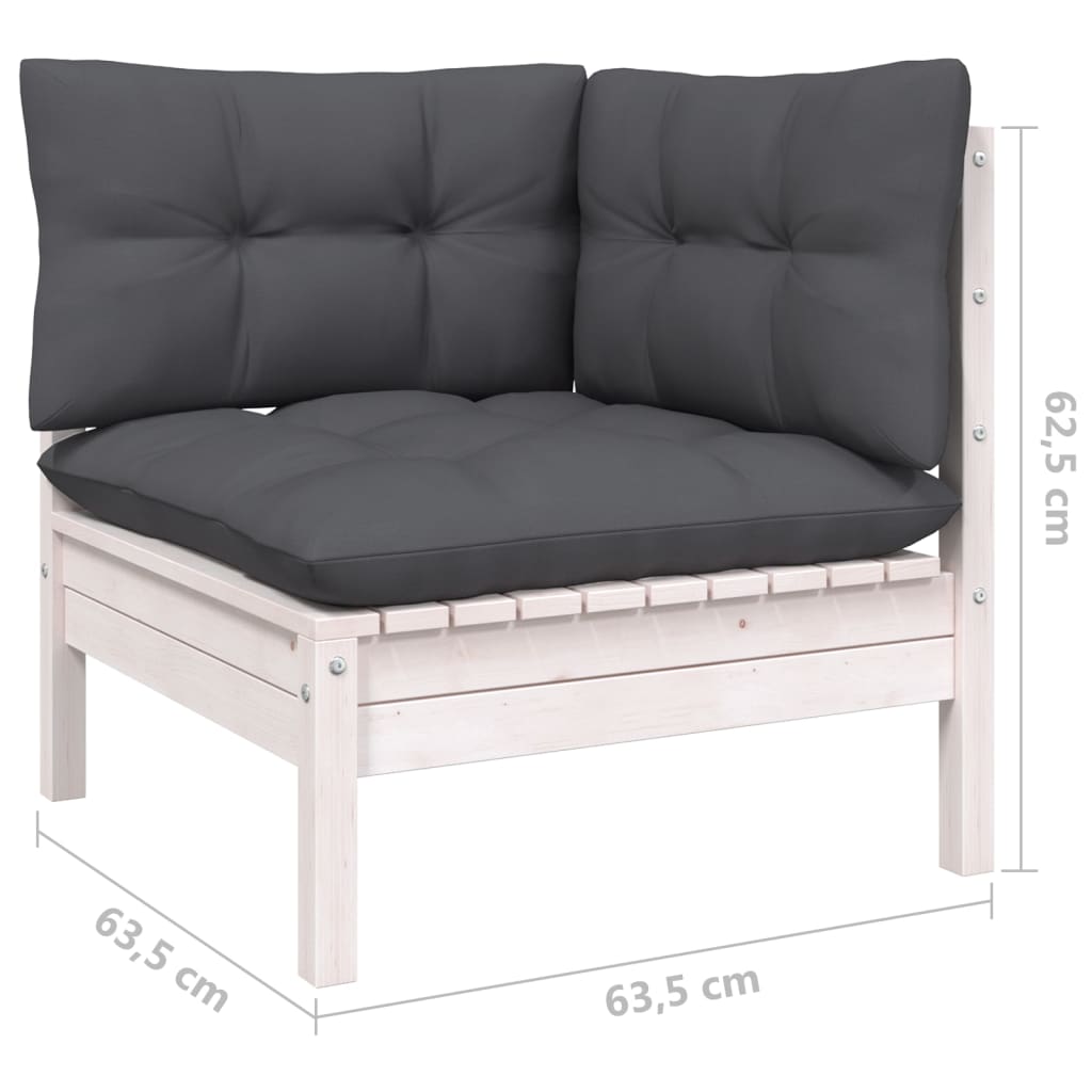 5-tlg. Garten-Lounge-Set