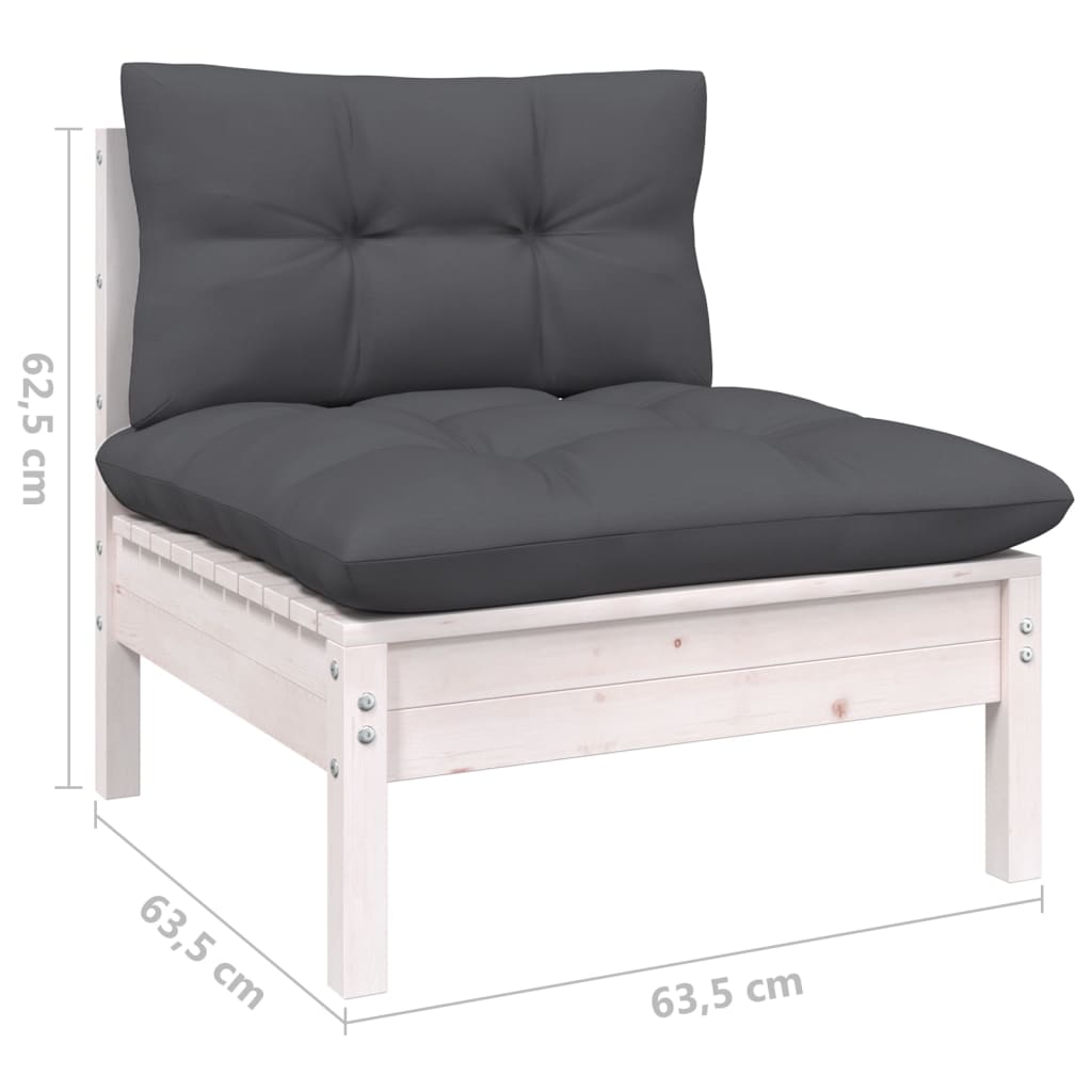 5-tlg. Garten-Lounge-Set