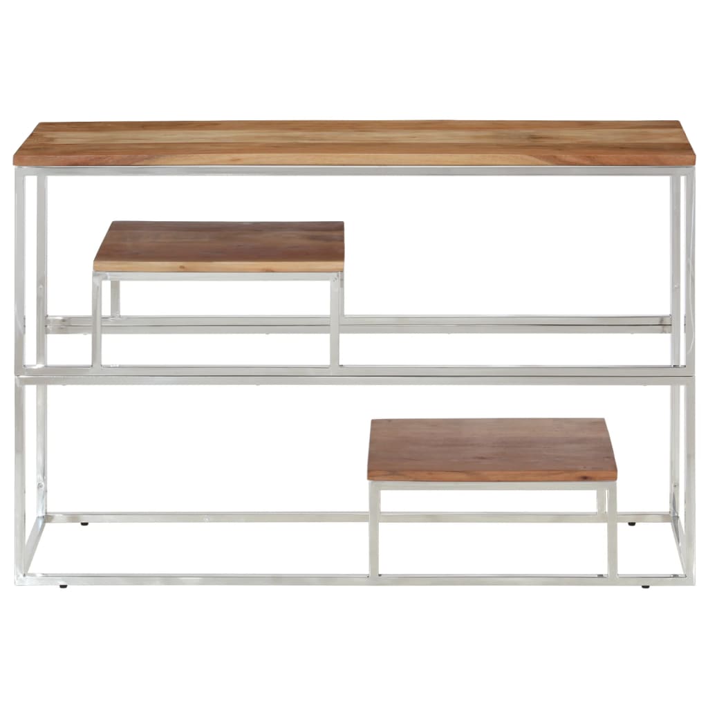 Konsolentisch Silbern 110x35x70 cm