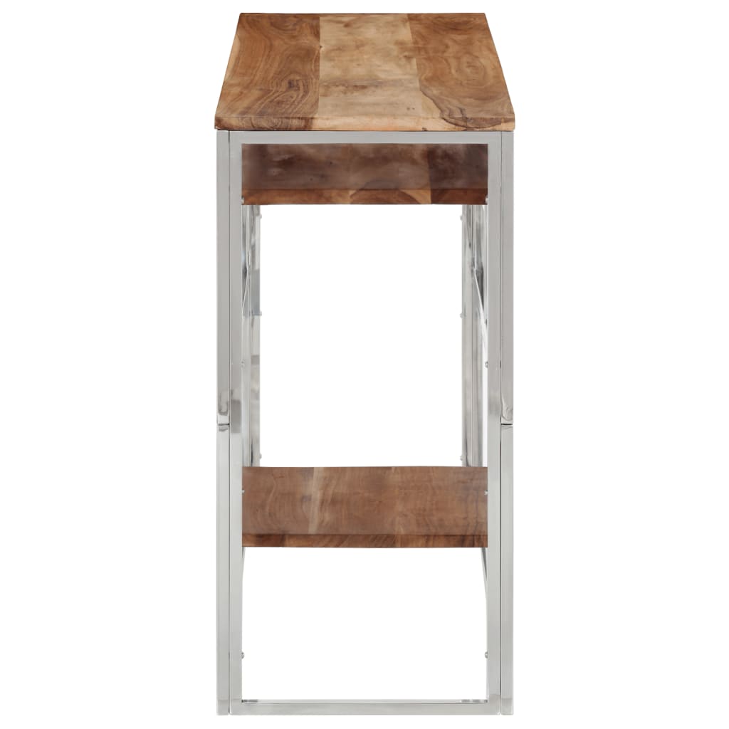 Konsolentisch Silbern 110x35x70 cm