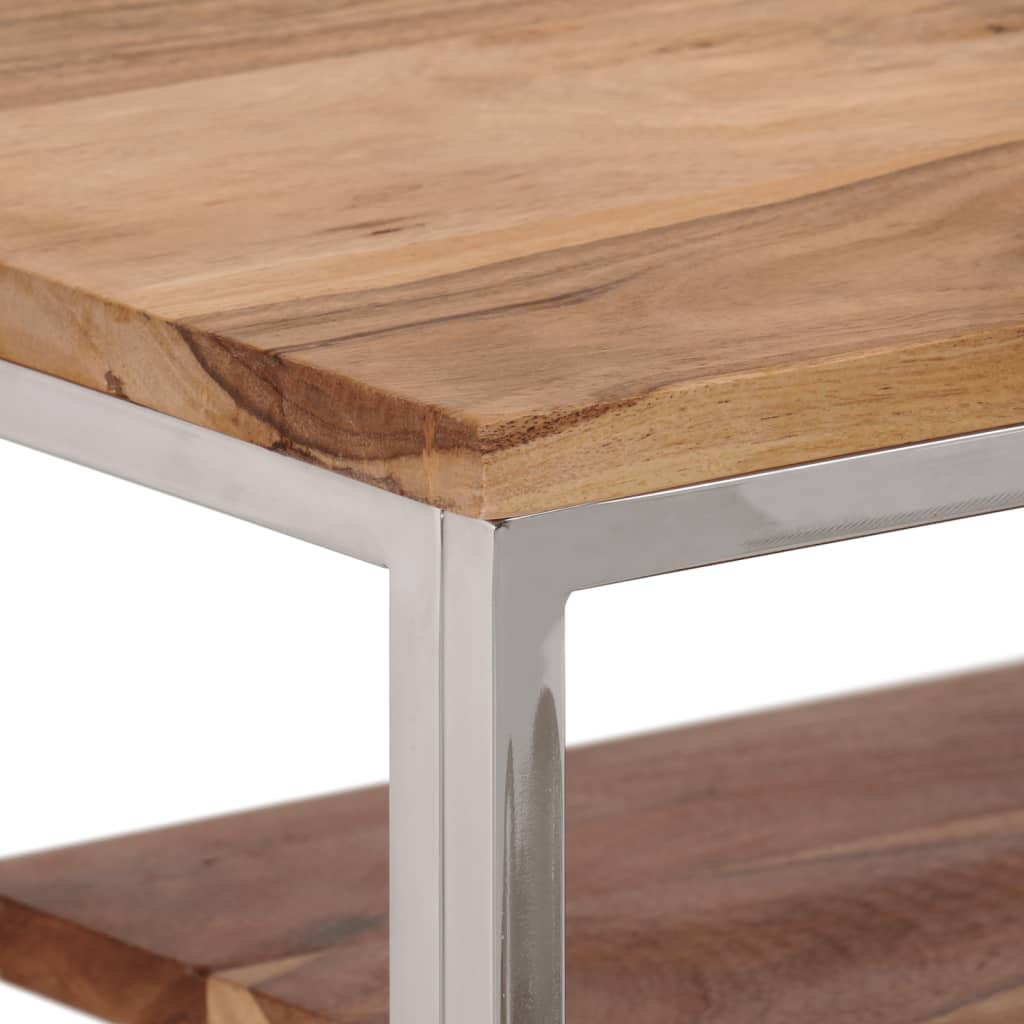Konsolentisch Silbern 110x35x70 cm