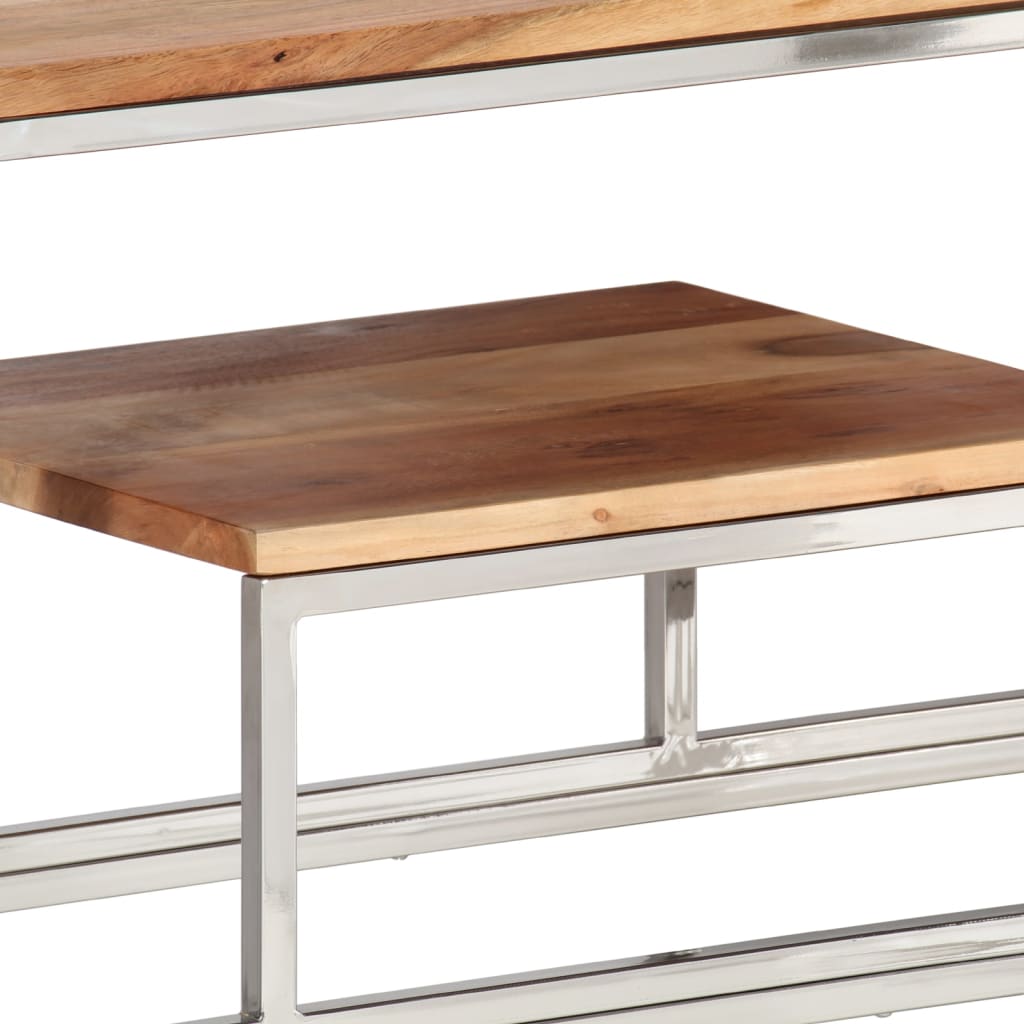 Konsolentisch Silbern 110x35x70 cm