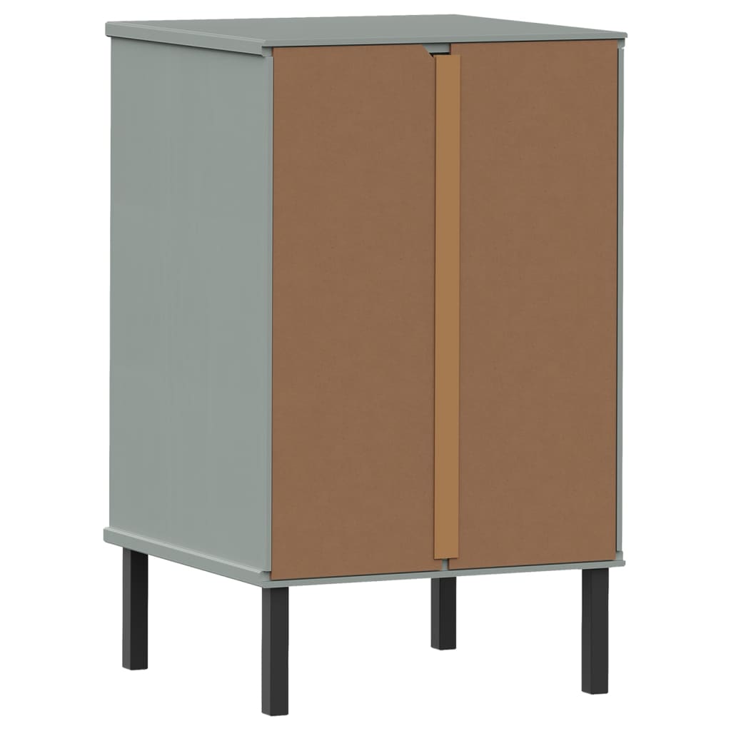 Nachttisch 40x35x64,5 cm Massives Kiefernholz