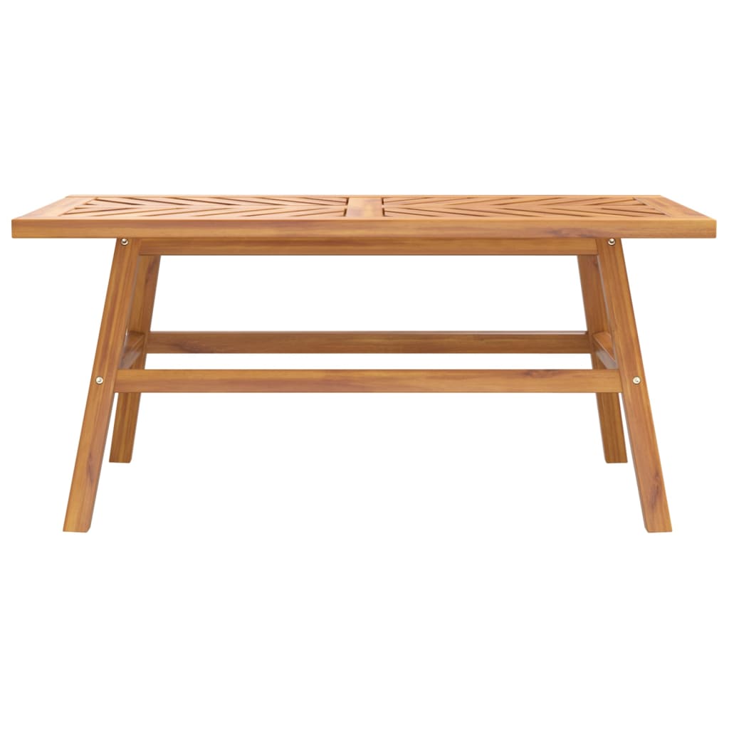 Gartentisch Akazienholz 100x50x45 cm
