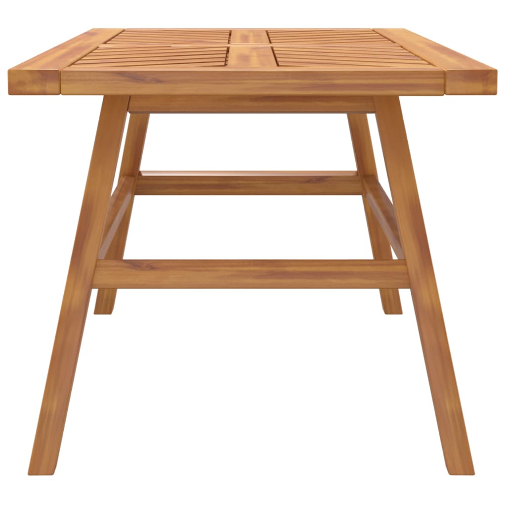 Gartentisch Akazienholz 100x50x45 cm