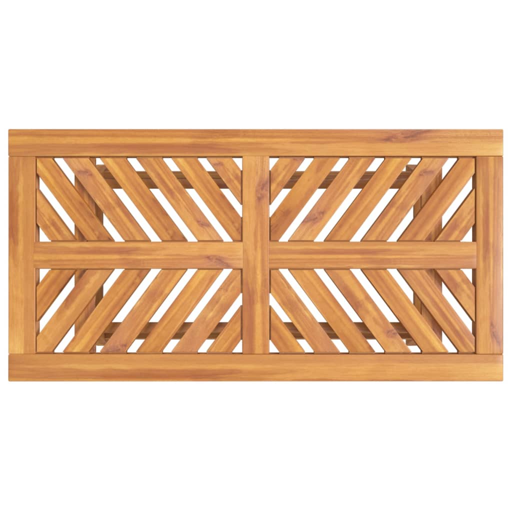 Gartentisch Akazienholz 100x50x45 cm