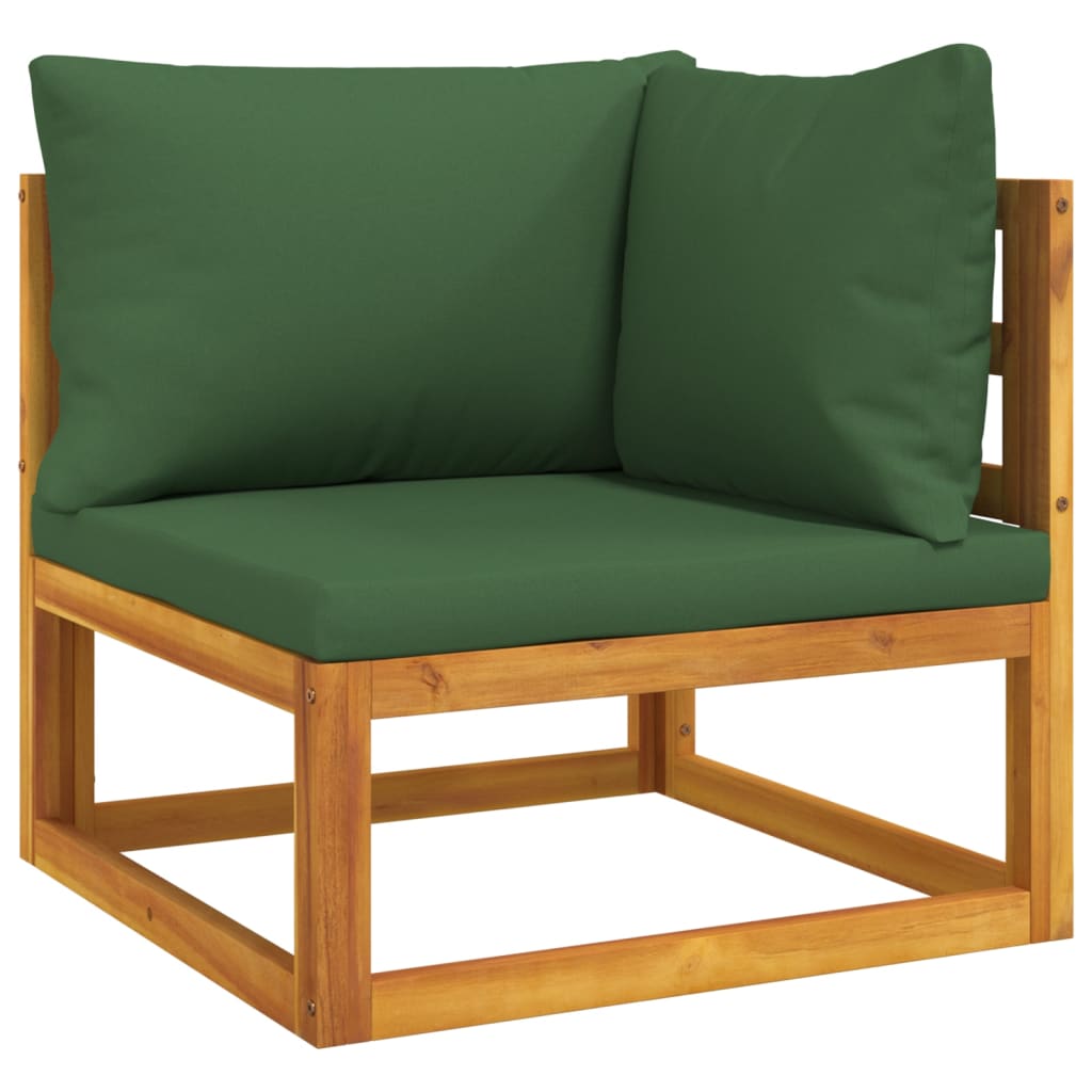 6-tlg. Garten-Lounge-Set Akazienholz